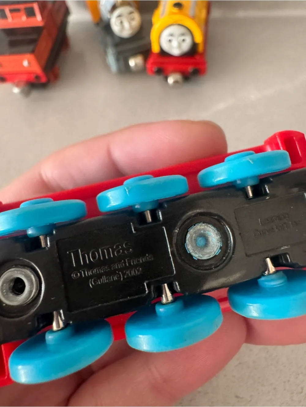 Thomas & Friends Take-n-Play Die-Cast Train Lot Thomas Bill Bash Stafford